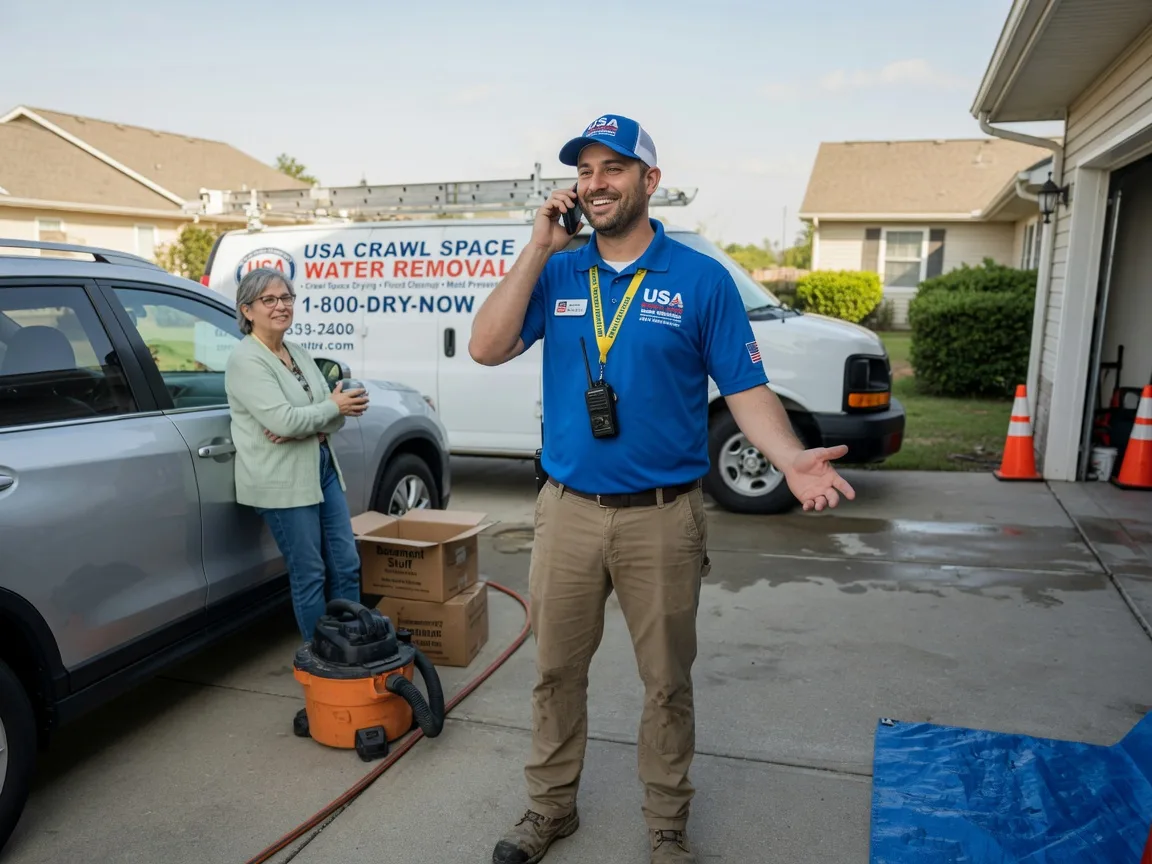 Crawl Space Water Removal Morrison, OK FAQs